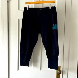 Freecity black crop sweatpants size small